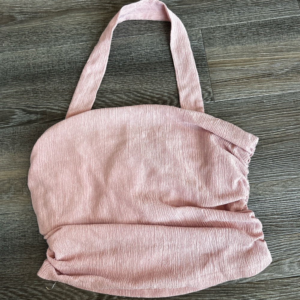 Cider Blush Pink Textured Tank Top